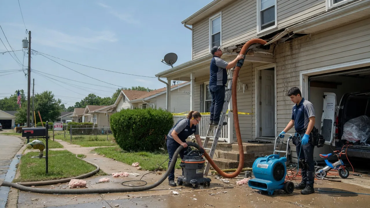 Water Damage Restoration in Dustin, OK near me